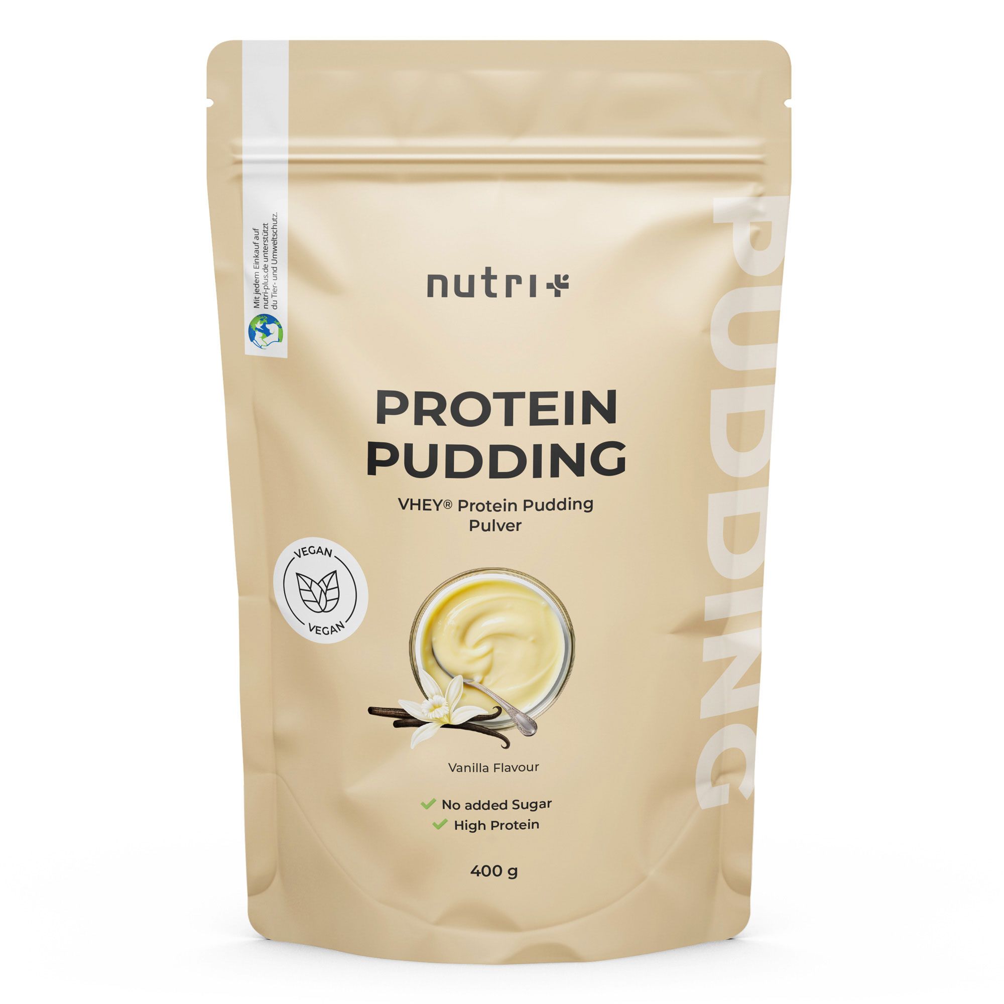 nutri+ Protein Pudding Pulver Vegan