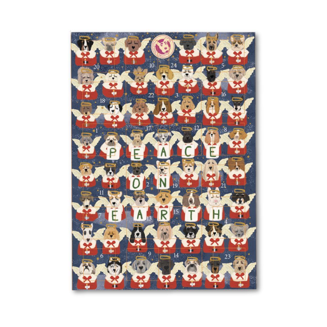 Adventskalender für Hunde 'Peace on Earth' - Dog`s Deli