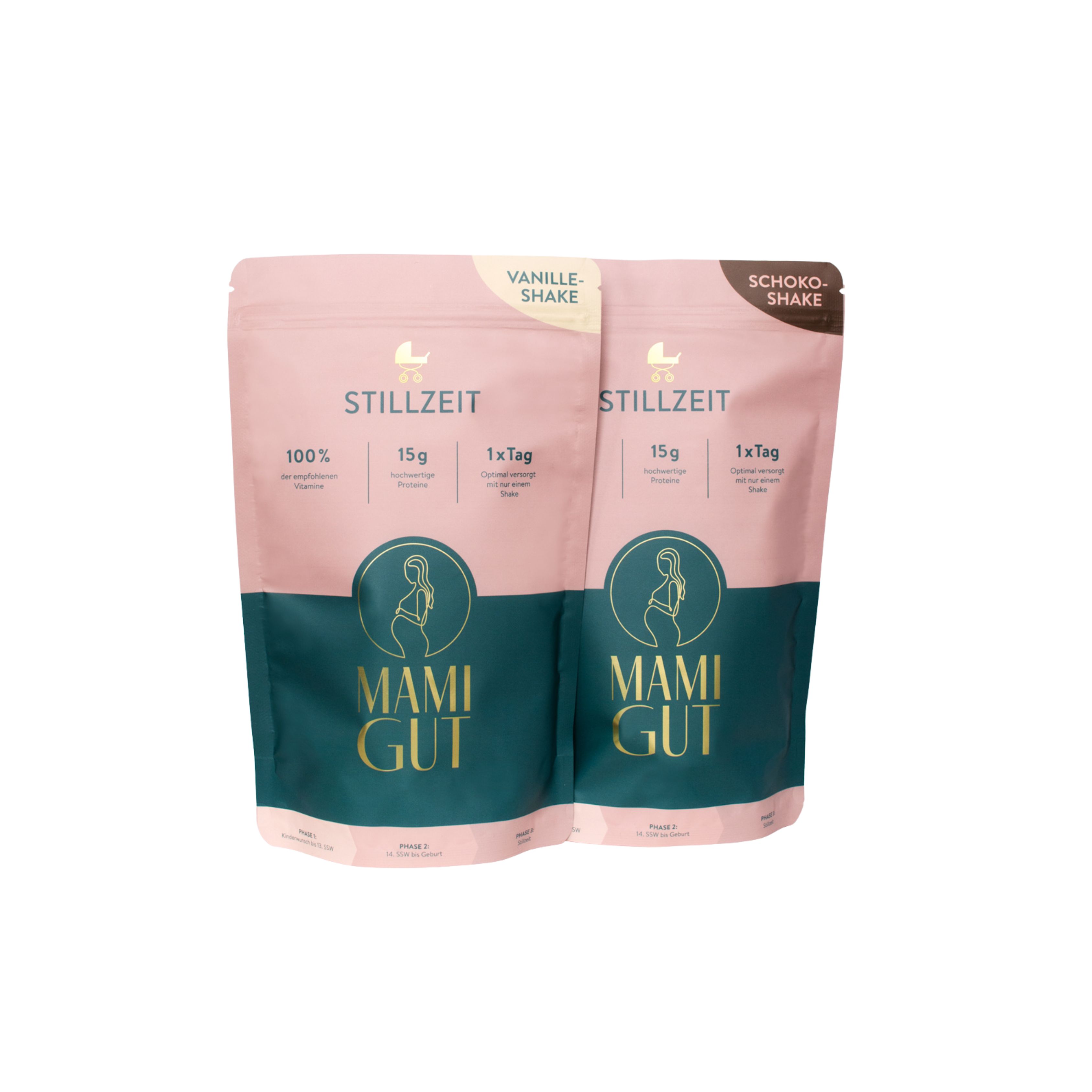 MamiGut Stillzeit Monatspaket, Schoko und Vanille