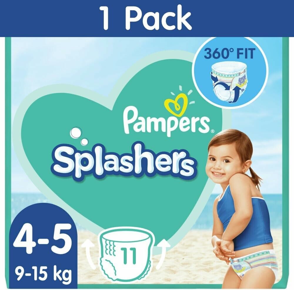 Pampers Splashers Gr. 4-5 (9-15 kg) 11 St.