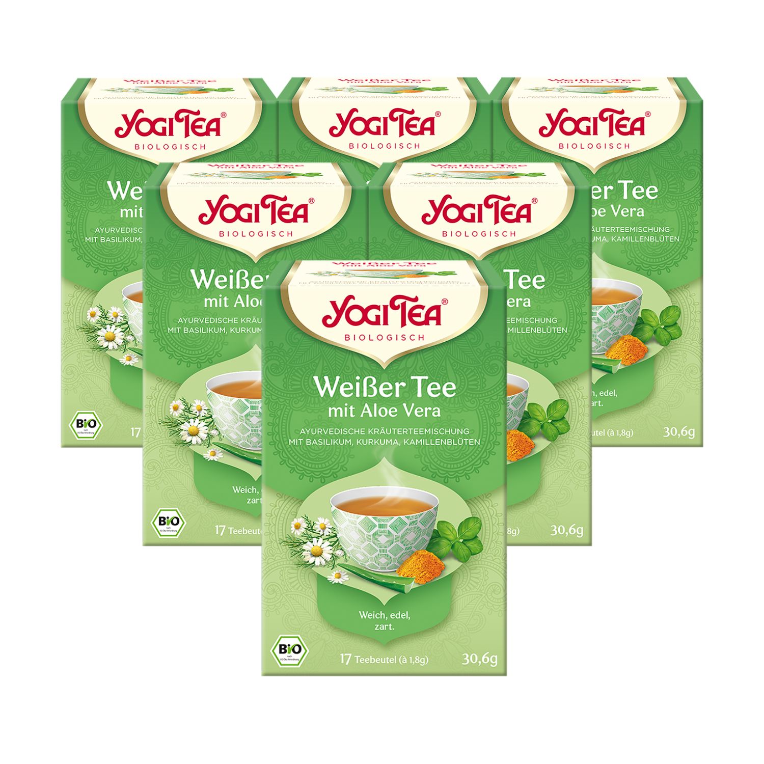 Yogi Tea - Weißer Tee mit Aloe Vera Bio Kräutertee