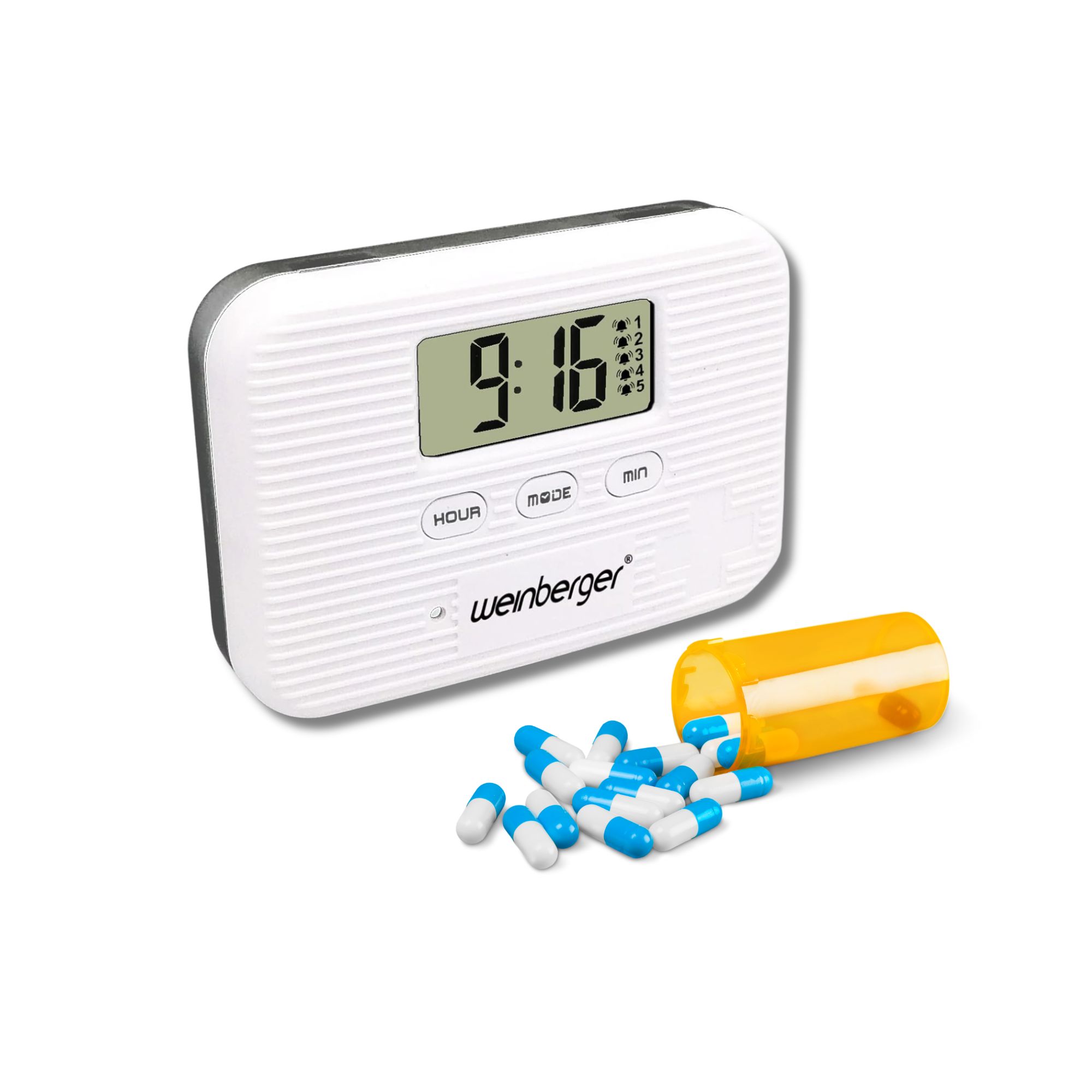 Bischoff & Bischoff Pillenbox mit Vibrationsalarm