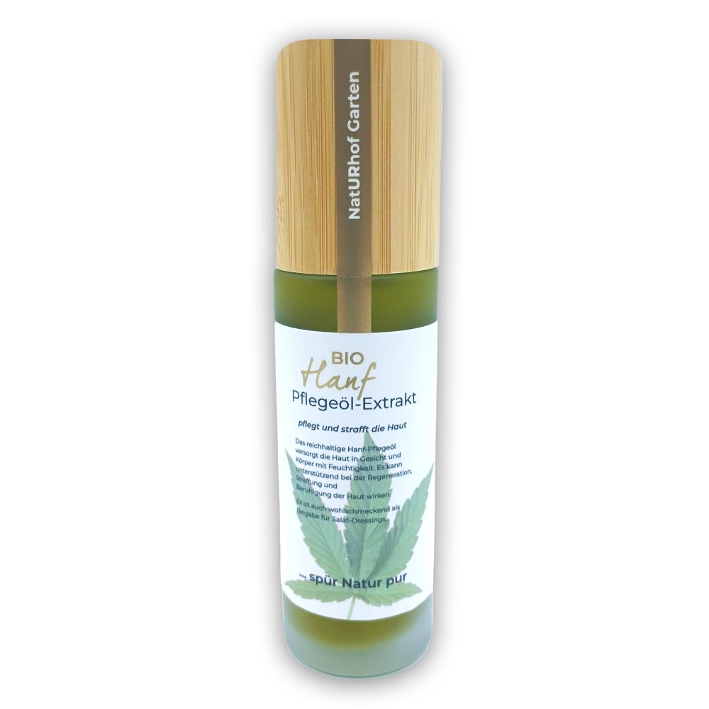 Somo NatURhof Garten Bio Hanf Pflege Öl Extrakt