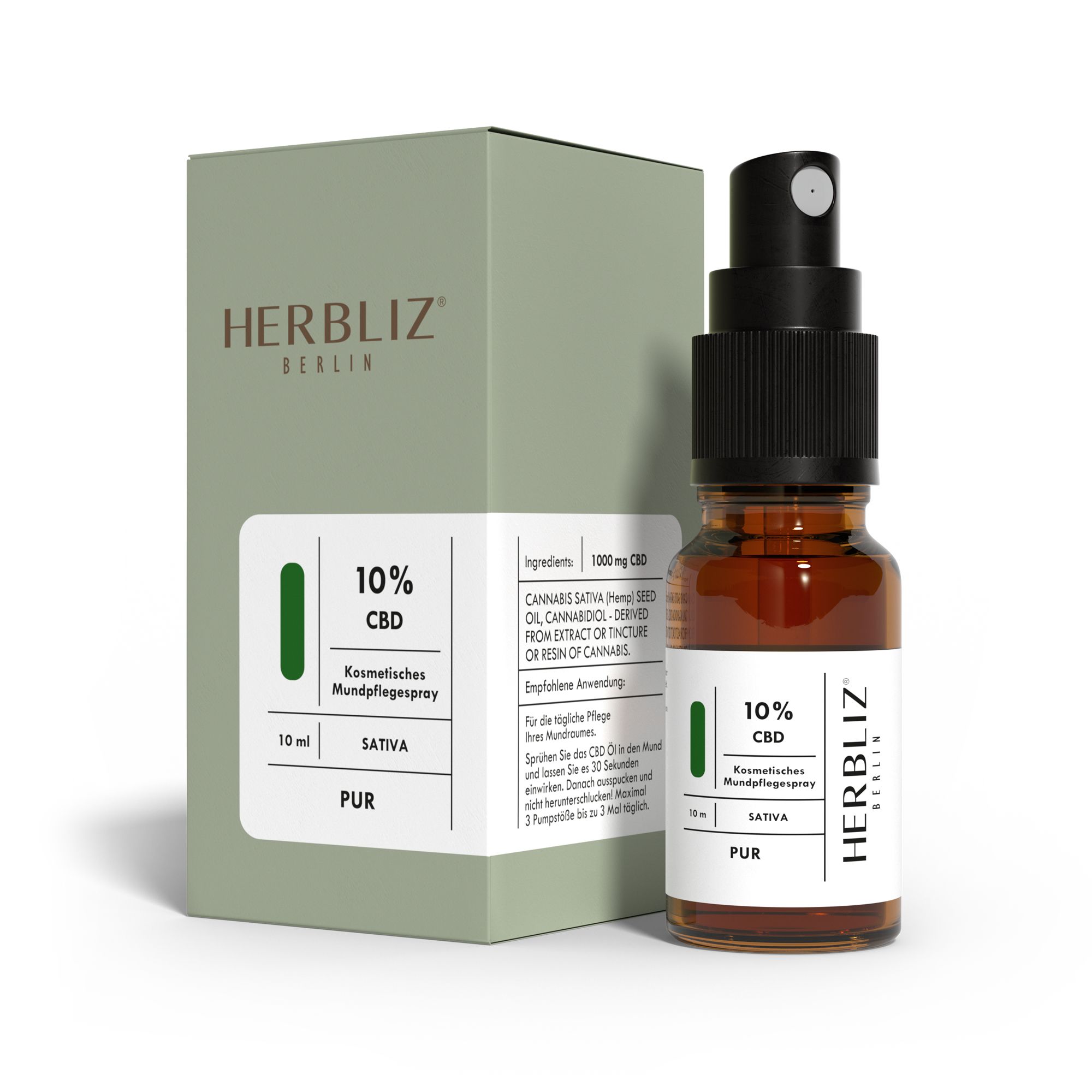 Herbliz Sativa CBD Öl 10%