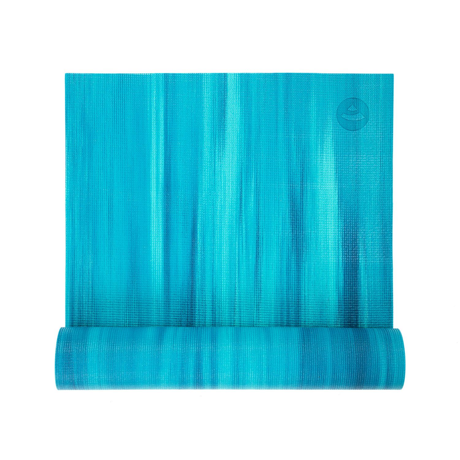 bodhi Yogamatte Ganges , PVC aqua/blau