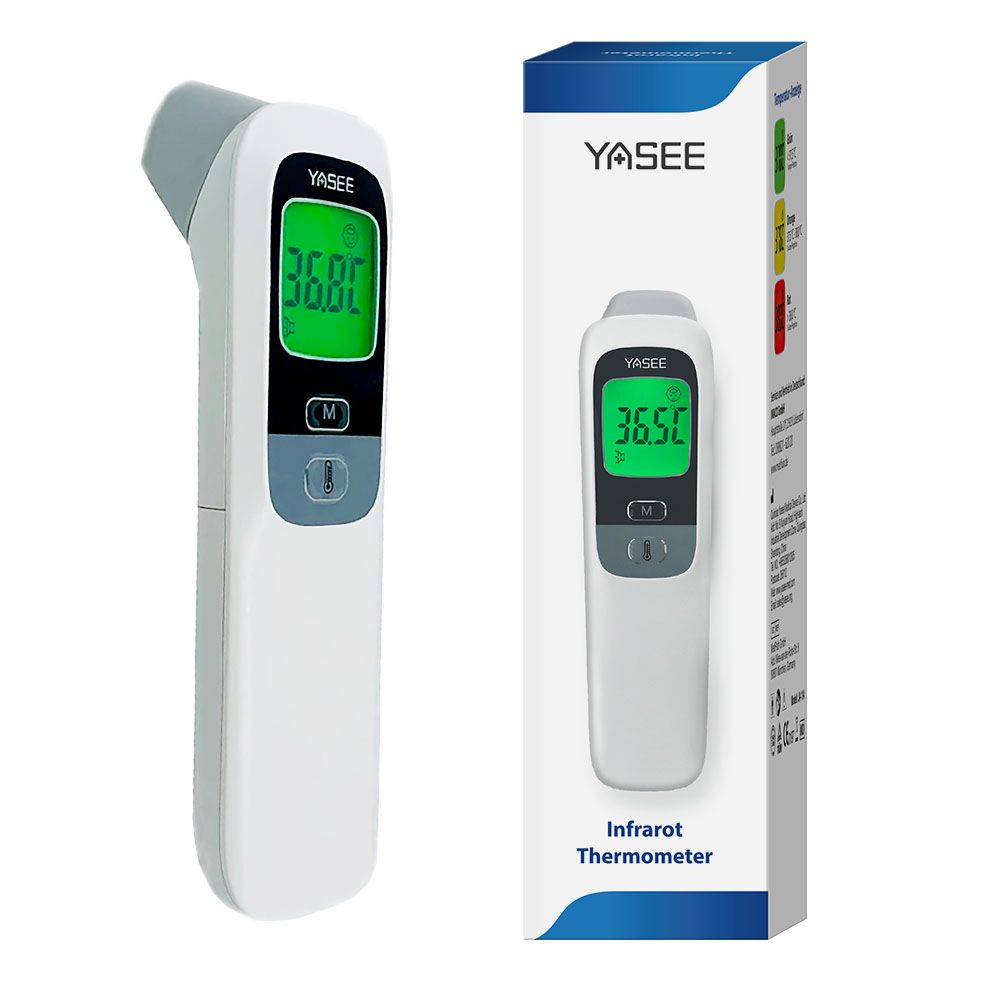 Yasee Fieberthermometer - Infrarot Technik -Kontaktlos-Ideal für Kinder