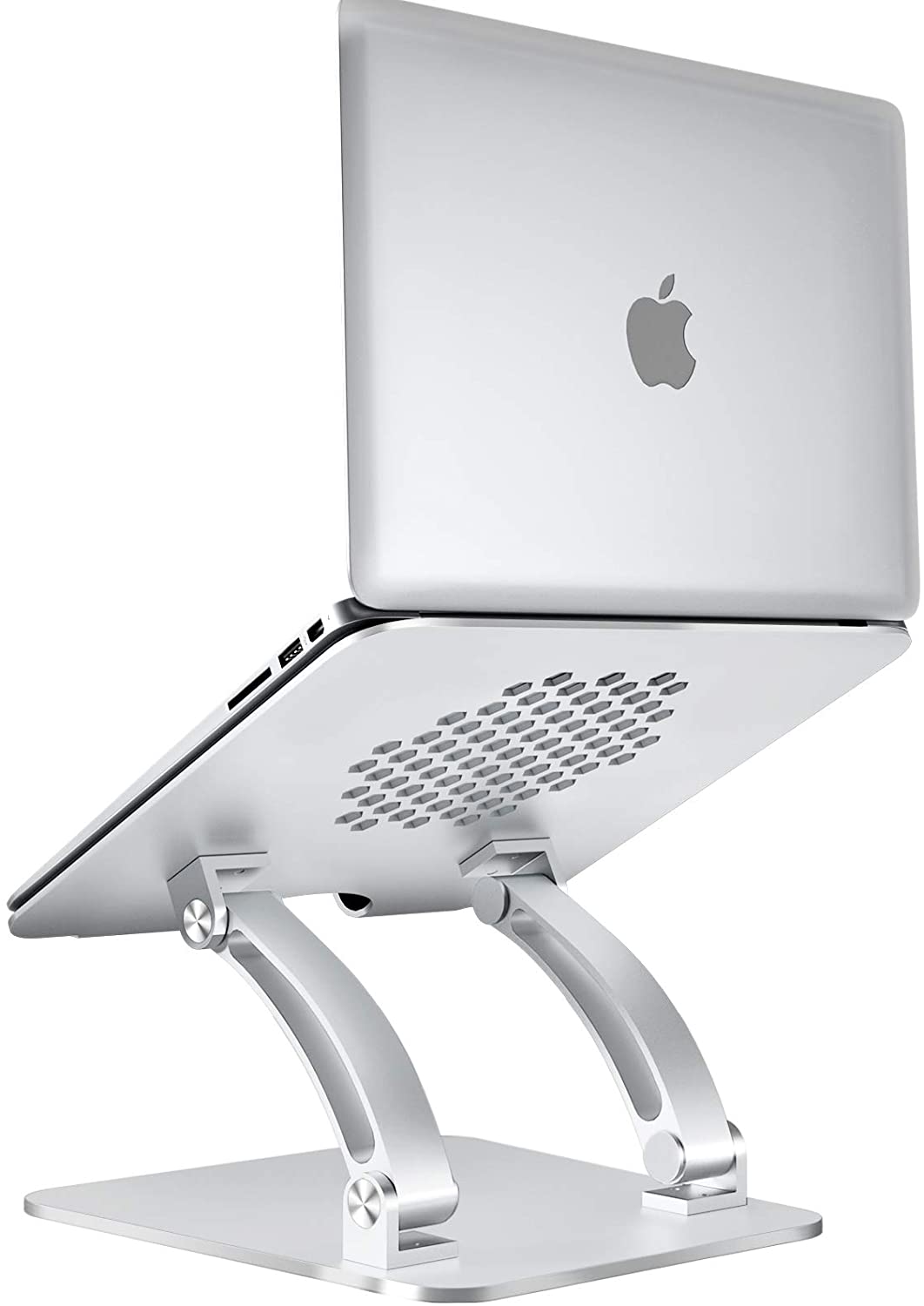 Laptop Ständer, Ergonomisch Notebook Ständer, Einstellbar Laptop Halterung Höhenverstellbar, Kompatibel für MacBook Pro/ Air, Dell, HP, Samsung