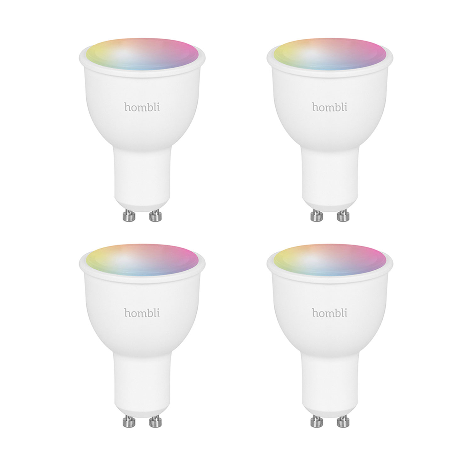 Hombli Smart Spot GU10 Color-Lampe 2er-Set + gratis Smart Spot GU10 Color 2er-Set