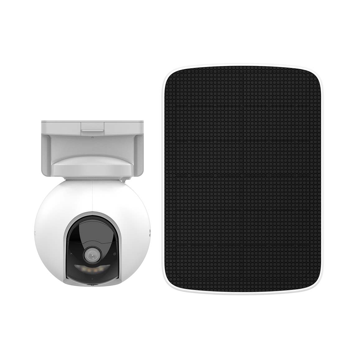 EZVIZ HB8 2K-Kamera + Solarpanel - Weiß