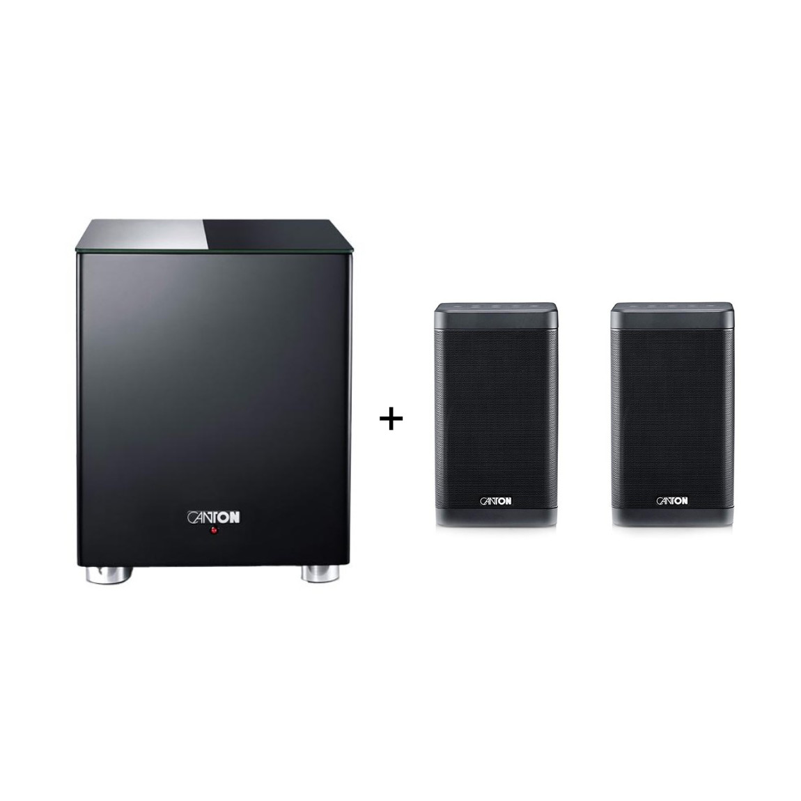 Canton Smart SUB 8 Subwoofer + Soundbox 3 2er-Set