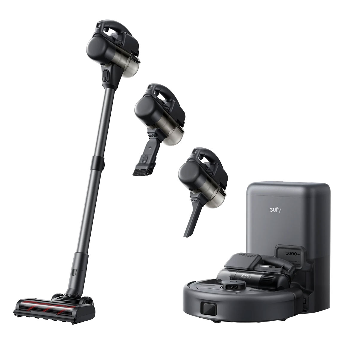 eufy Robot Vacuum 3-in-1 E20 - Saugroboter - Schwarz