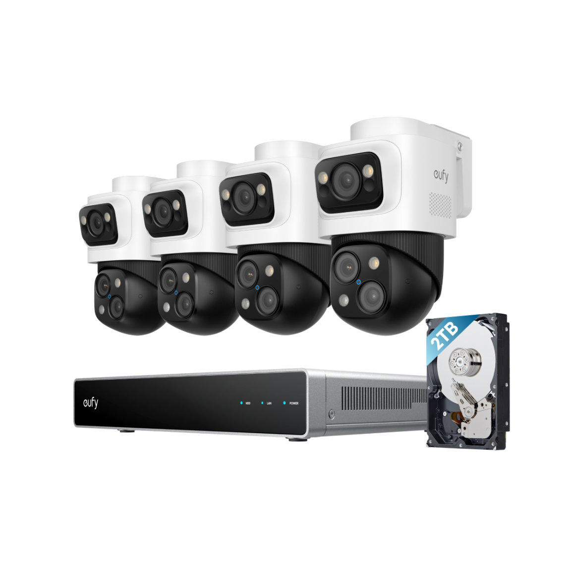 eufy PoE NVR Security System S4 Max - Weiß