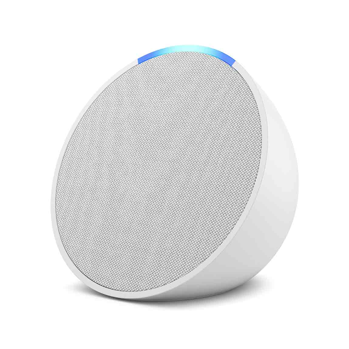 Amazon Echo Pop - Kompakter WLAN & Bluetooth Lautsprecher mit Alexa - Glacier