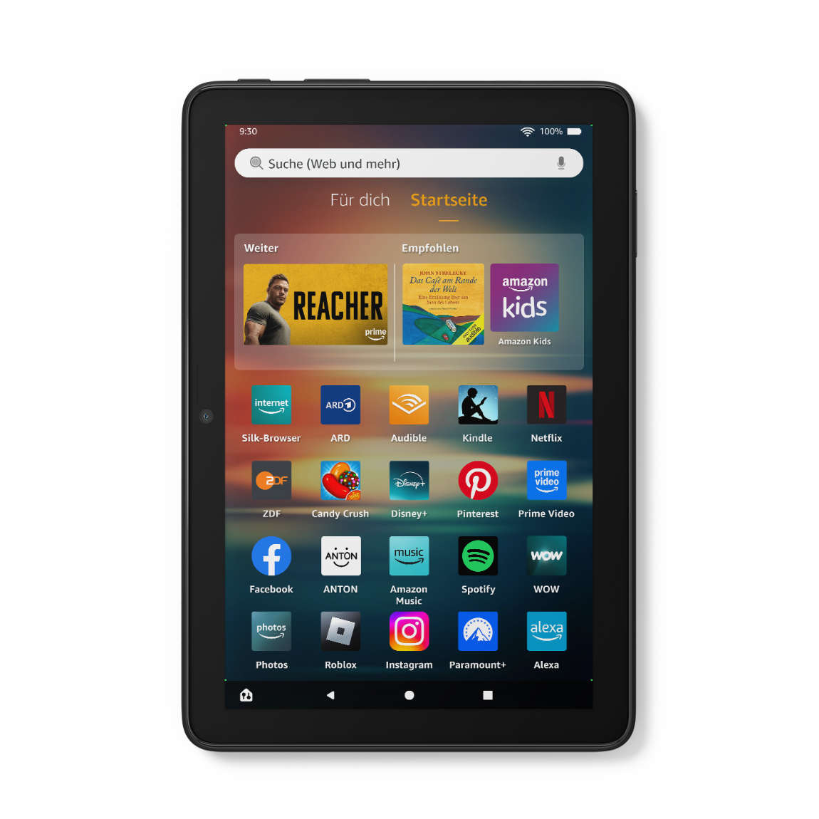 Amazon Fire HD 8 Tablet (2024 Release, 32GB) - mit Werbung - Schwarz