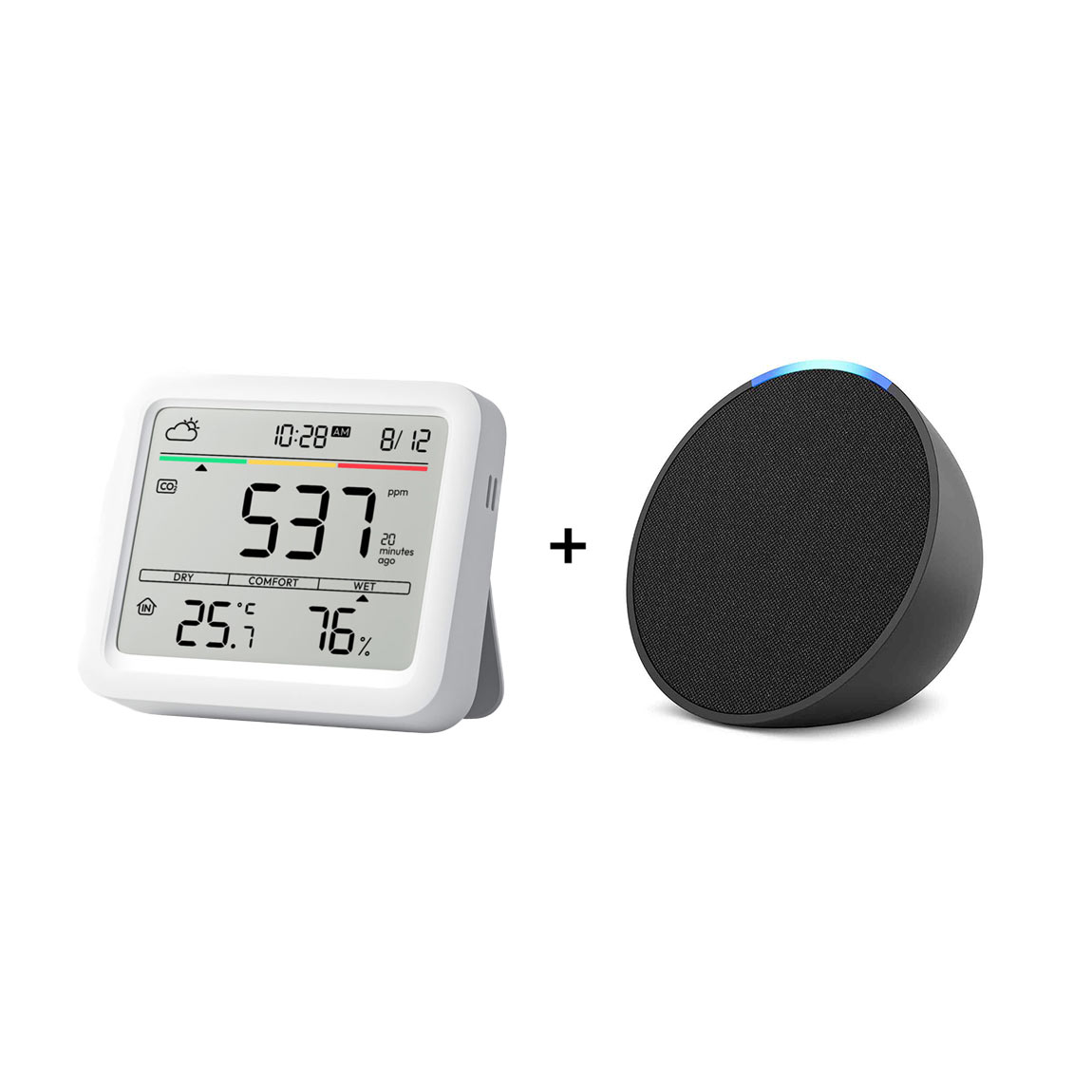 SwitchBot Meter Pro CO₂ + Amazon Echo Pop