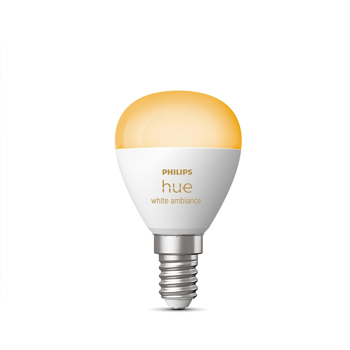 Philips Hue White Ambiance Luster LED Lampe E14 - Weiß