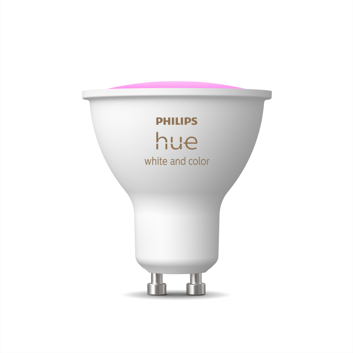 Philips Hue White & Color Ambiance GU10 LED Lampe 400lm - Weiß