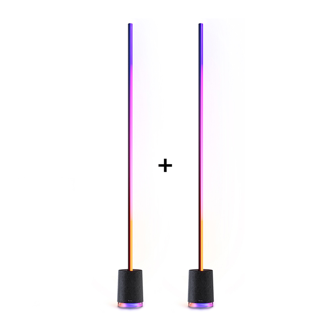 Govee Lyra Eck-Stehlampe mit Lautsprecher - 2er-Set