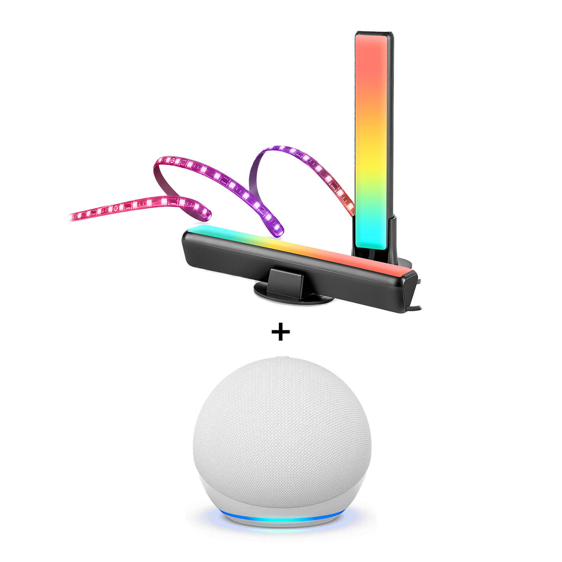 Govee PC Monitor Pro Kit + Amazon Echo Dot (5th Gen)