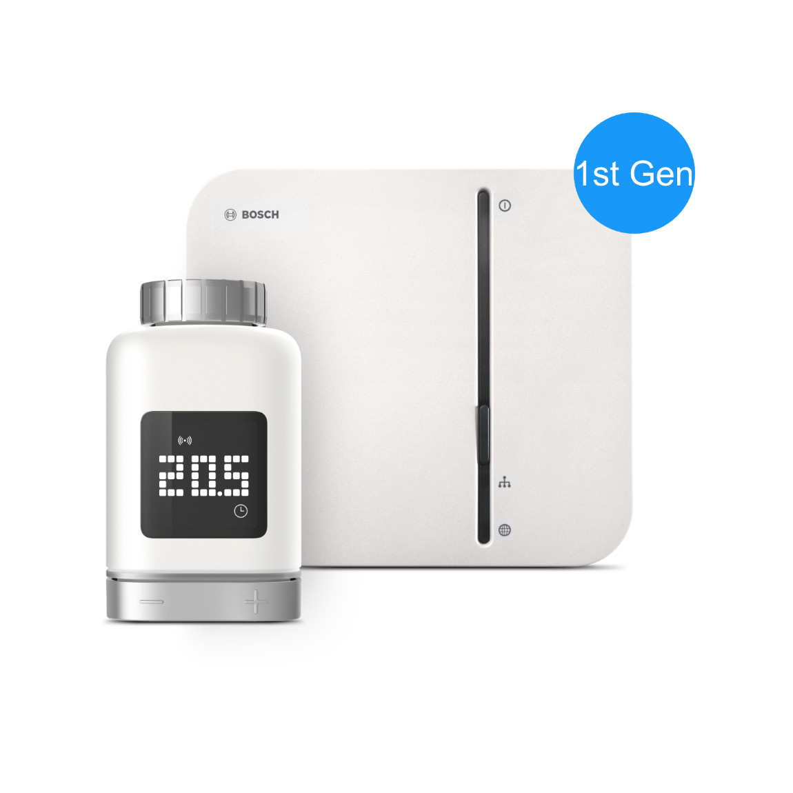 Bosch Energiesparset Heizen - Controller (1st Gen.) + Thermostat II - Weiß