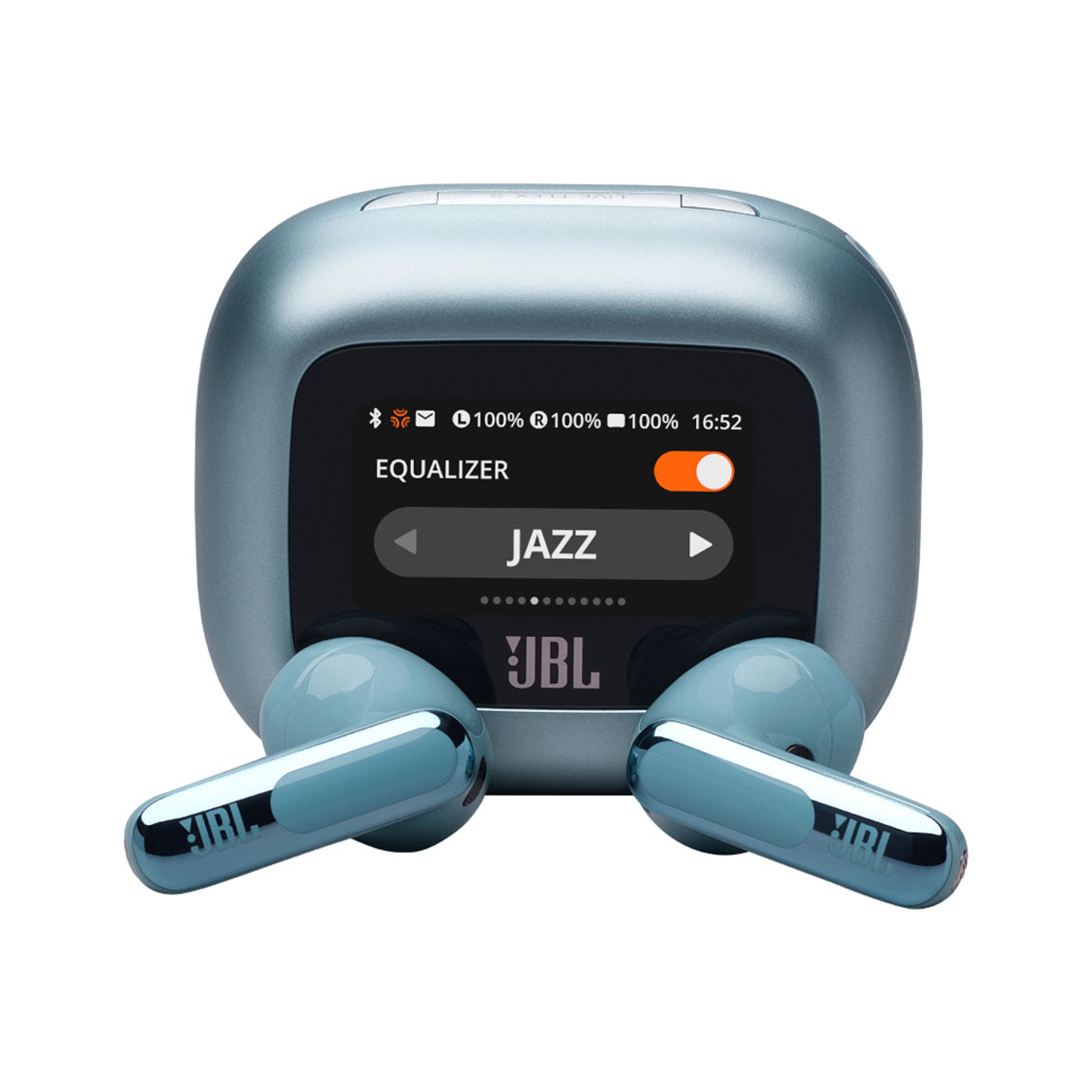 JBL Live Flex 3 - Kabelloser In-Ear Noise Cancelling Kopfhörer mit Smart Charging Case - Blau
