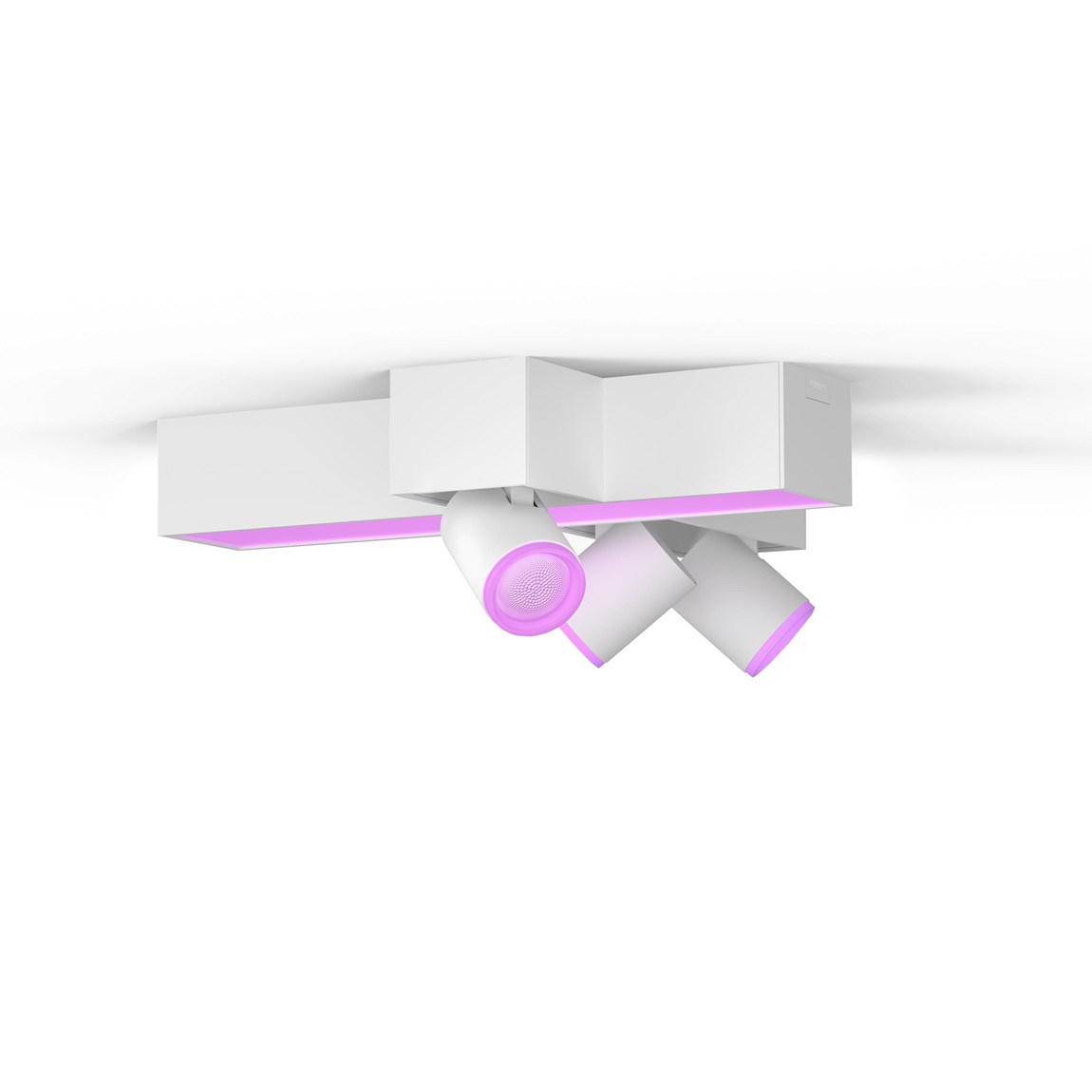 Philips Hue White and Color Ambiance Centris Cross Spot 3flg. 2810lm - Weiß (+GRATIS Hombli Lichterkette)