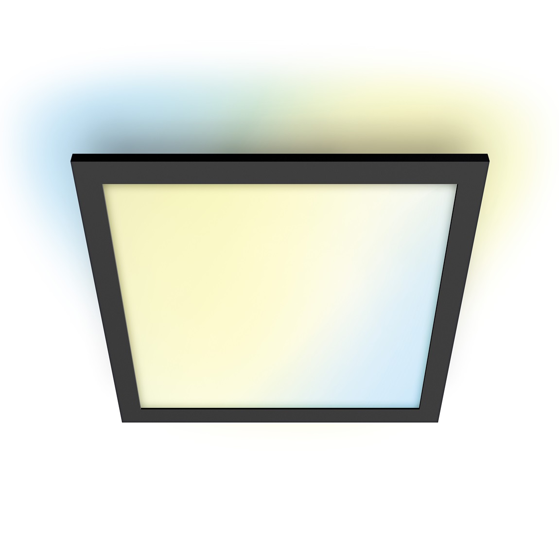 WiZ Panel Deckenleuchte Tunable White Quadratisch 1000lm - Schwarz