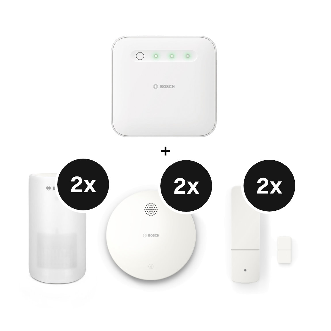 Bosch Smart Home - Starter Set Sicherheit Plus (Gen. 2)