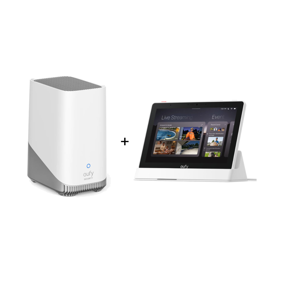 eufy HomeBase 3 + Smart Display E10