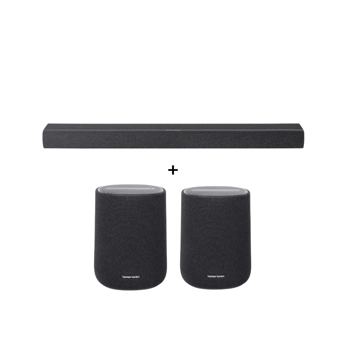 Harman Kardon Enchant Entertainment-Set - mit 900 Soundbar + 2x Wireless Speaker (+GRATIS Hombli Lichterkette)
