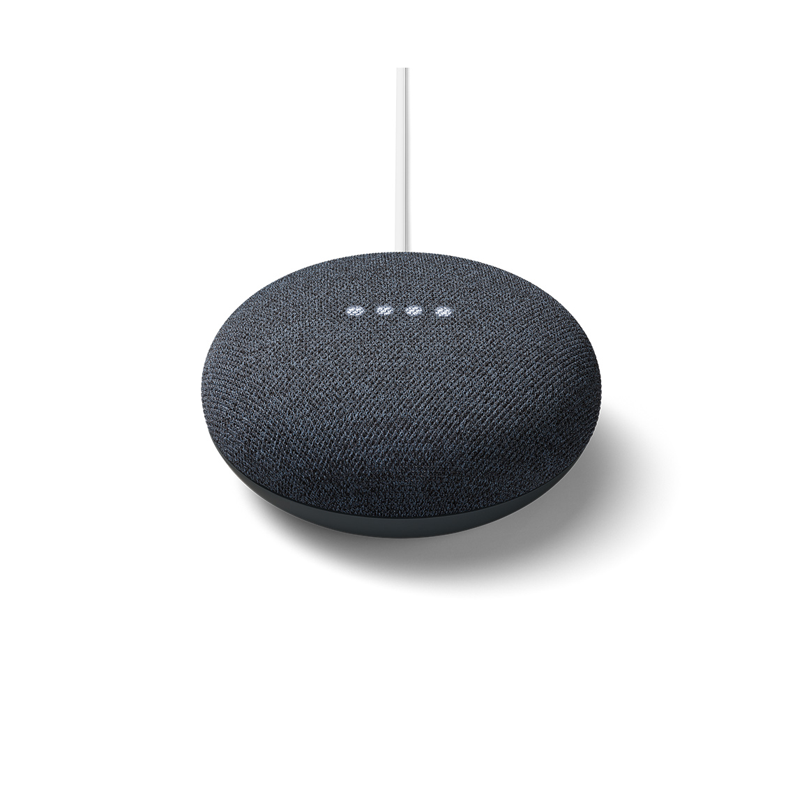 Google Nest Mini - Smarter Lautsprecher mit Sprachsteuerung - Karbon