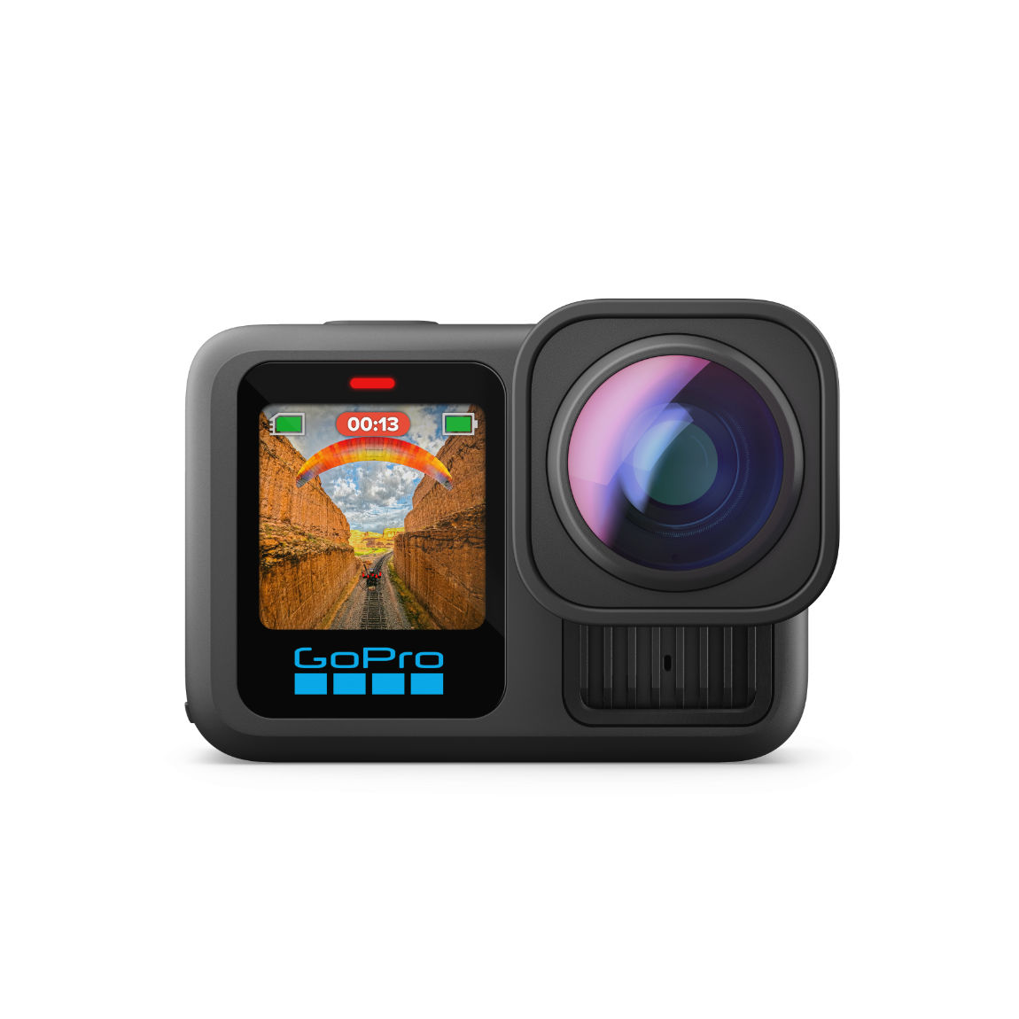 GoPro HERO13 Black - Ultra Wide Edition - Actionkamera mit 5K - Schwarz (+GRATIS Hombli Lichterkette)