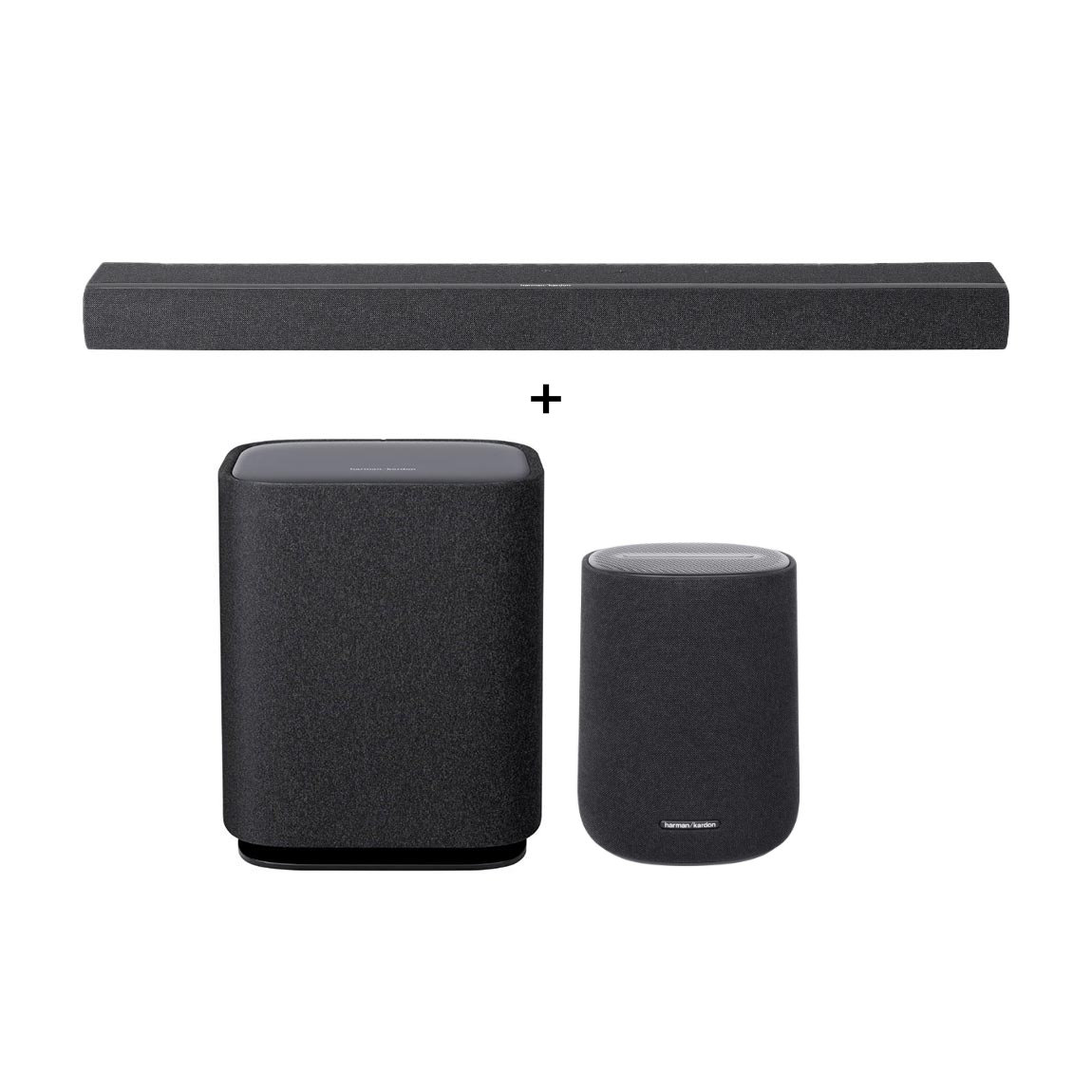 Harman Kardon Enchant Set - mit Soundbar 900 + Wireless Speaker + Subwoofer 2 (+GRATIS Hombli Lichterkette)