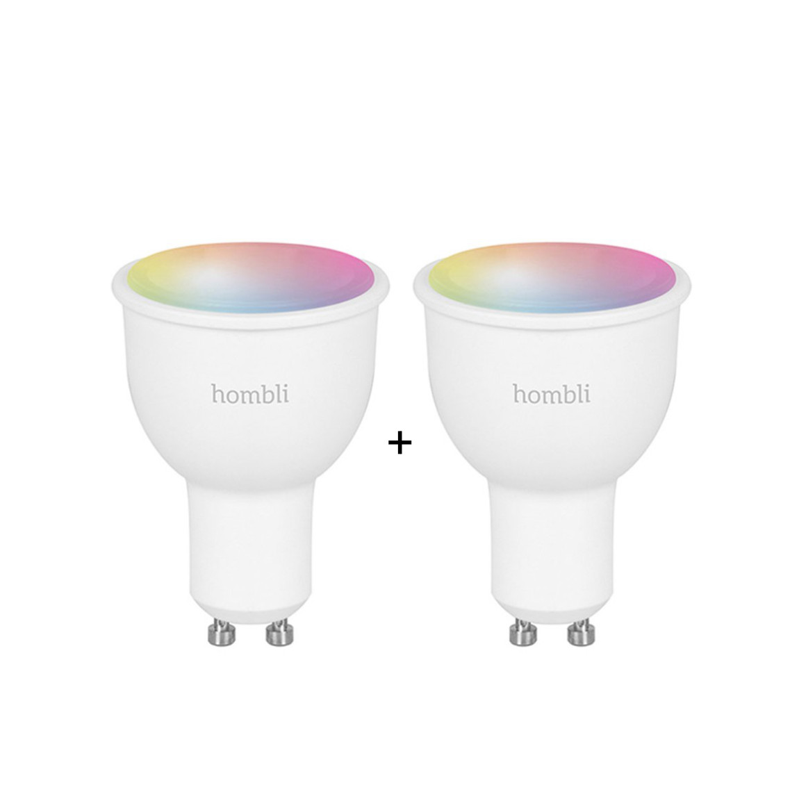 Hombli Smart Spot GU10 Color-Lampe + gratis Smart Spot GU10 Color - Weiß