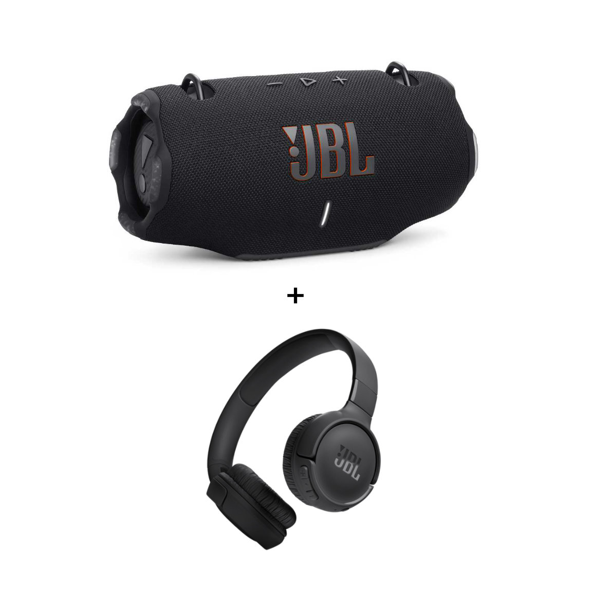 JBL Xtreme 4 - Tragbarer Bluetooth-Lautsprecher + Tune 520BT - Kabelloser On-Ear-Kopfhörer