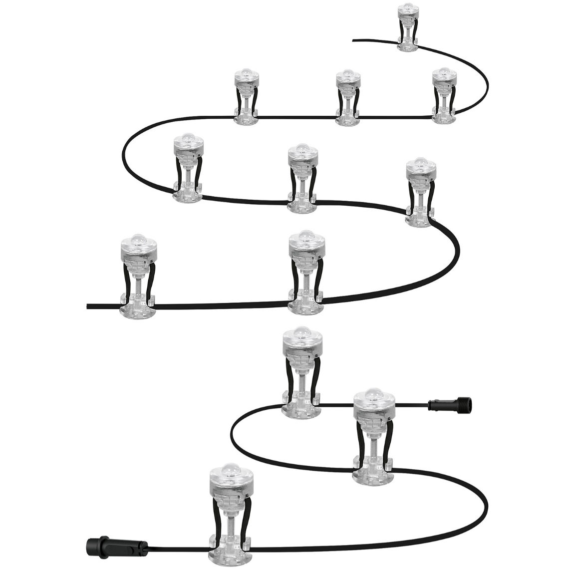 Ledvance SMART+ Garden Spot Mini Farbig WiFi 9er-Set + Erweiterung 3er-Set