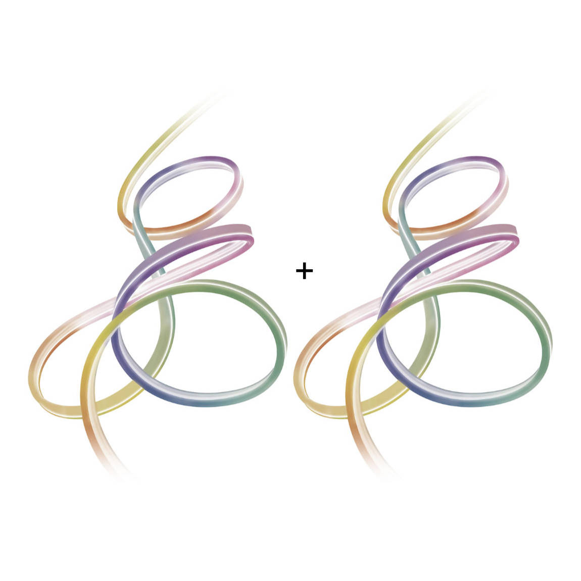 Ledvance SMART+ LED Strip WiFi 5M Multicolour Outdoor 2er-Set