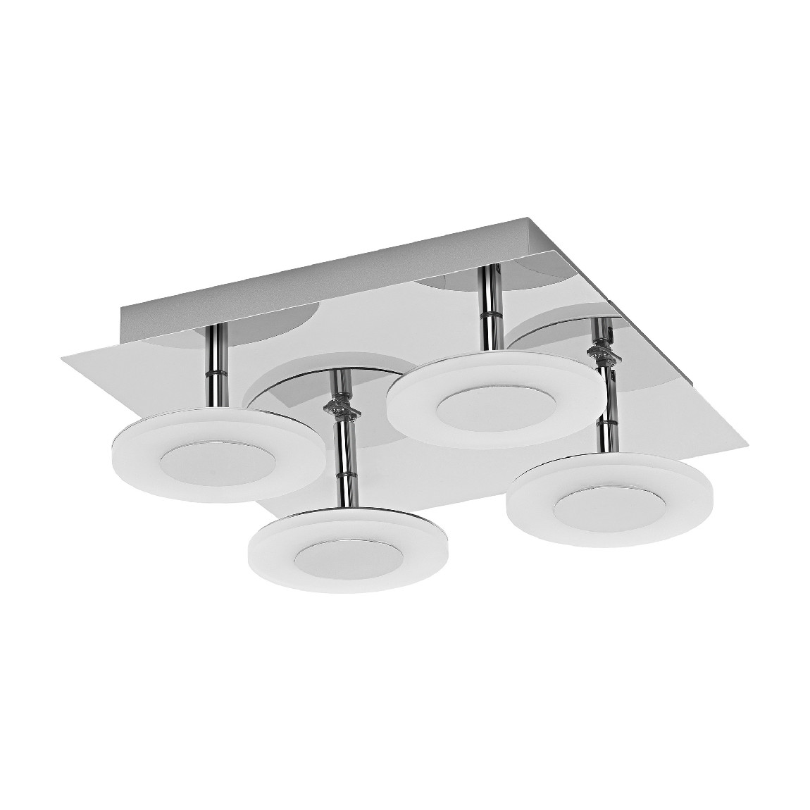 Ledvance SMART+ Orbis Wave Bad-Deckenleuchte 4er Warm- und Kaltweiß - Weiß