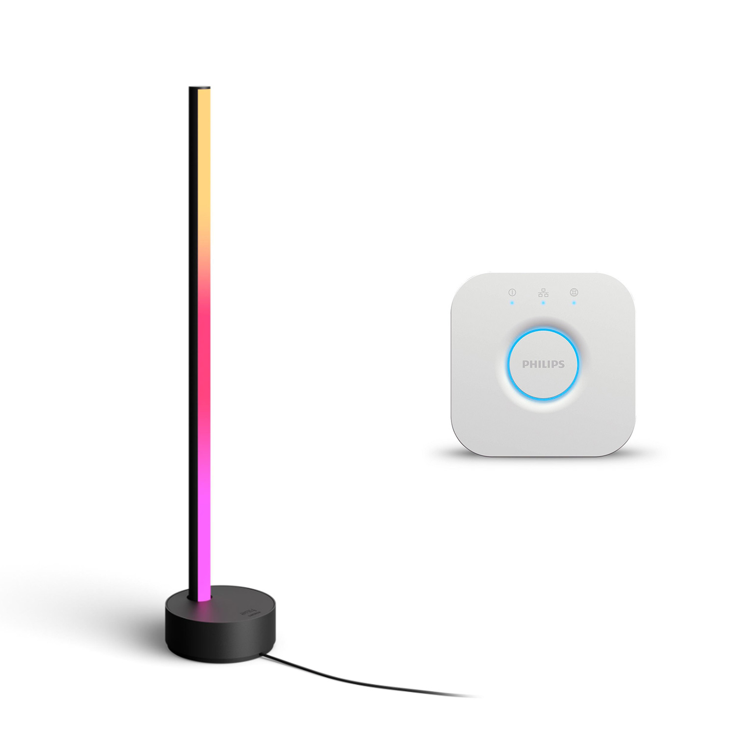 Philips Hue Gradient Signe Tischleuchte + Bridge