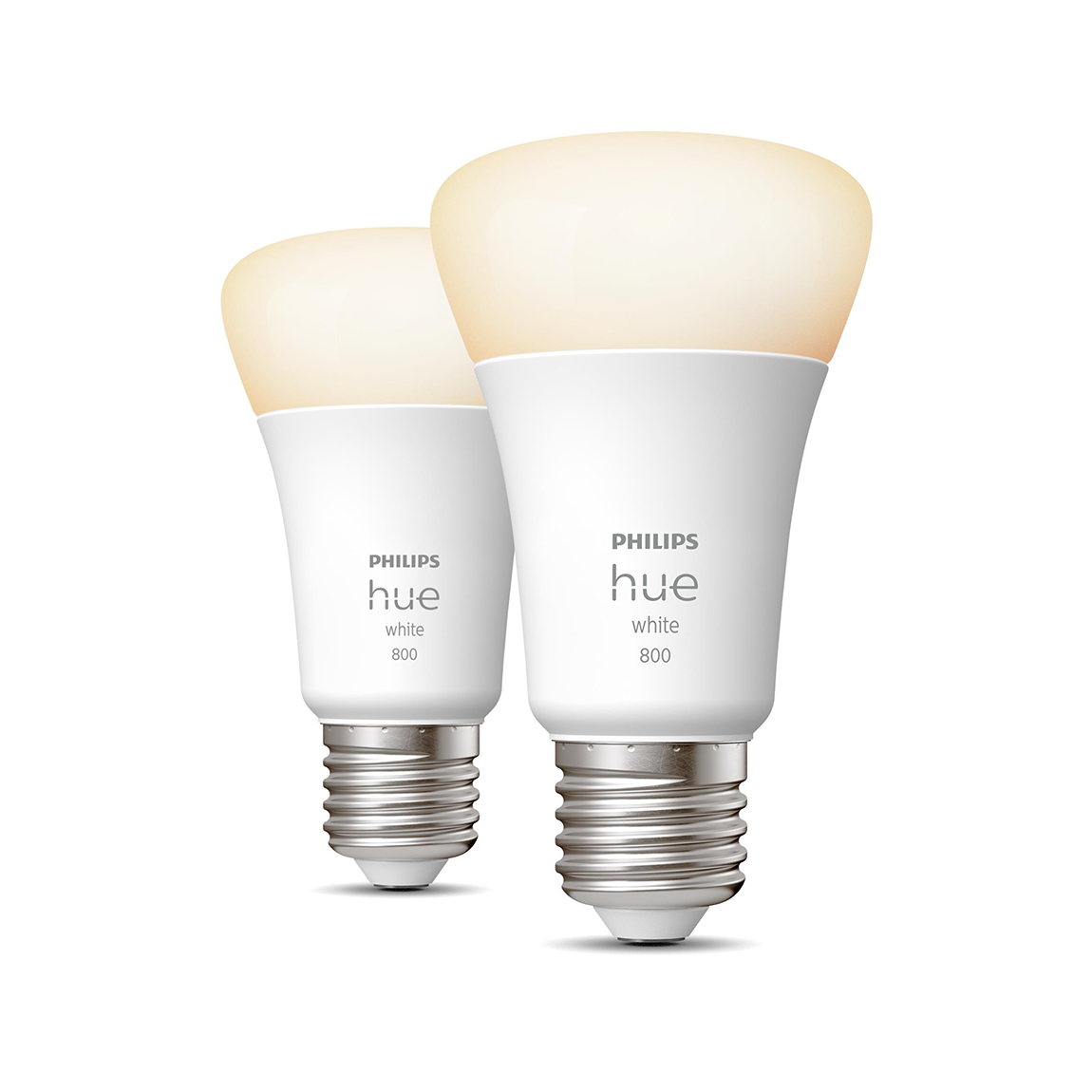Philips Hue White E27 800lm Bluetooth 2er-Set - LED-Lampe - Weiß