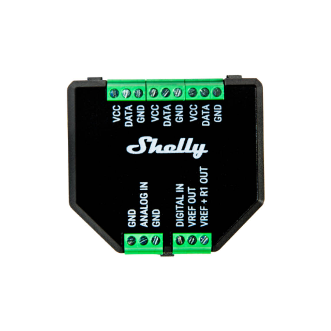 Shelly Plus AddOn - Zubehör für Plus Relais - Schwarz