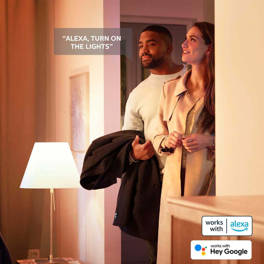 Philips Hue White Ambiance GU10 LED Lampe 400lm - 2er-Set - Weiß