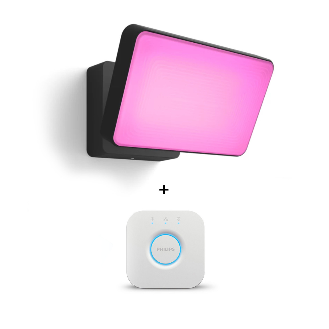 Philips Hue LED Flutlicht Discover + Bridge