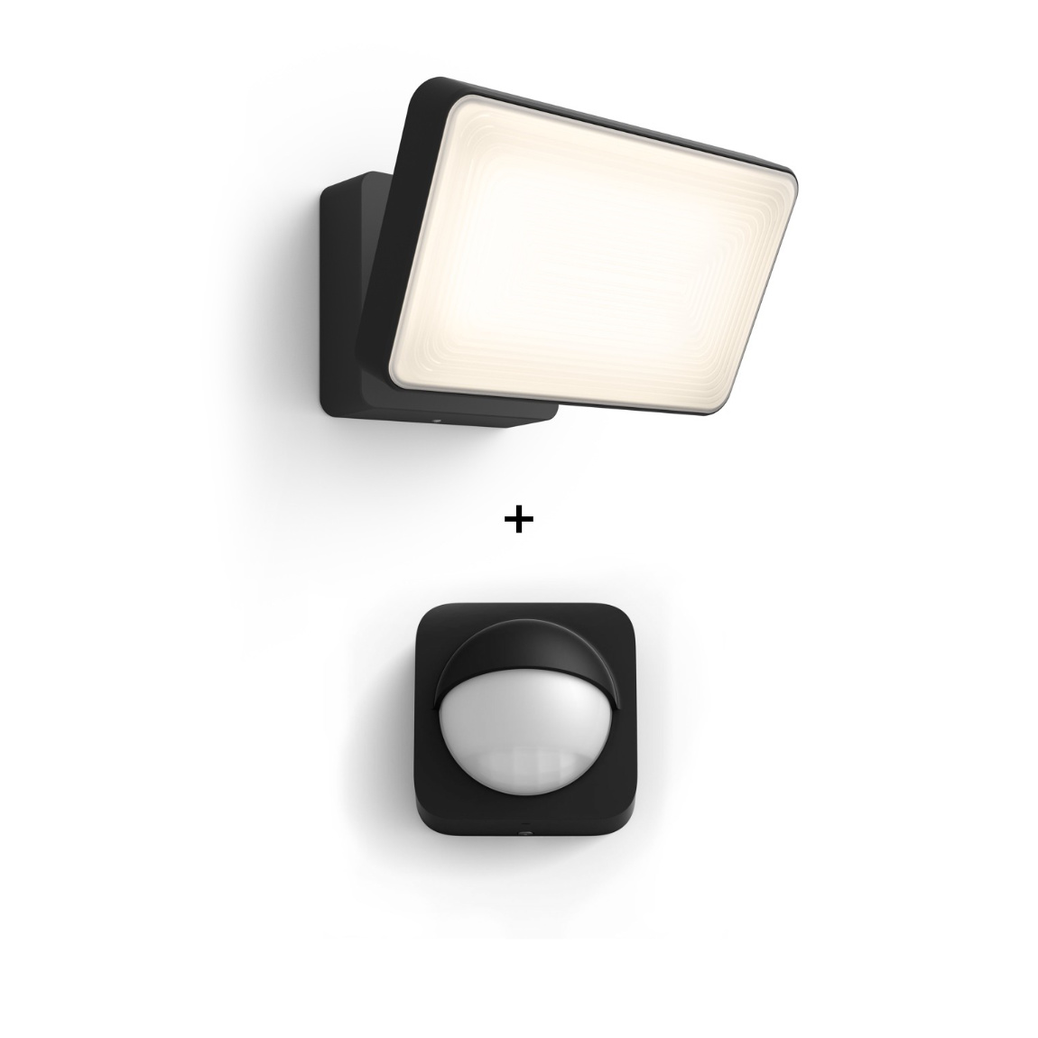 Philips Hue LED Flutlicht Welcome + Philips Hue Outdoor Sensor