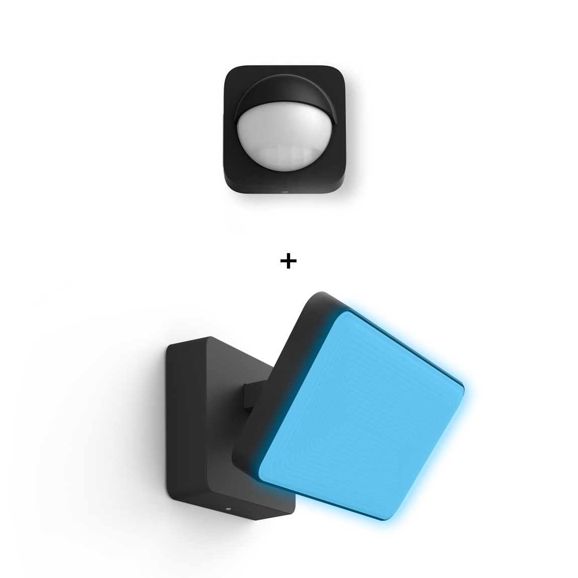 Philips Hue LED Flutlicht Discover + Philips Hue Outdoor Sensor