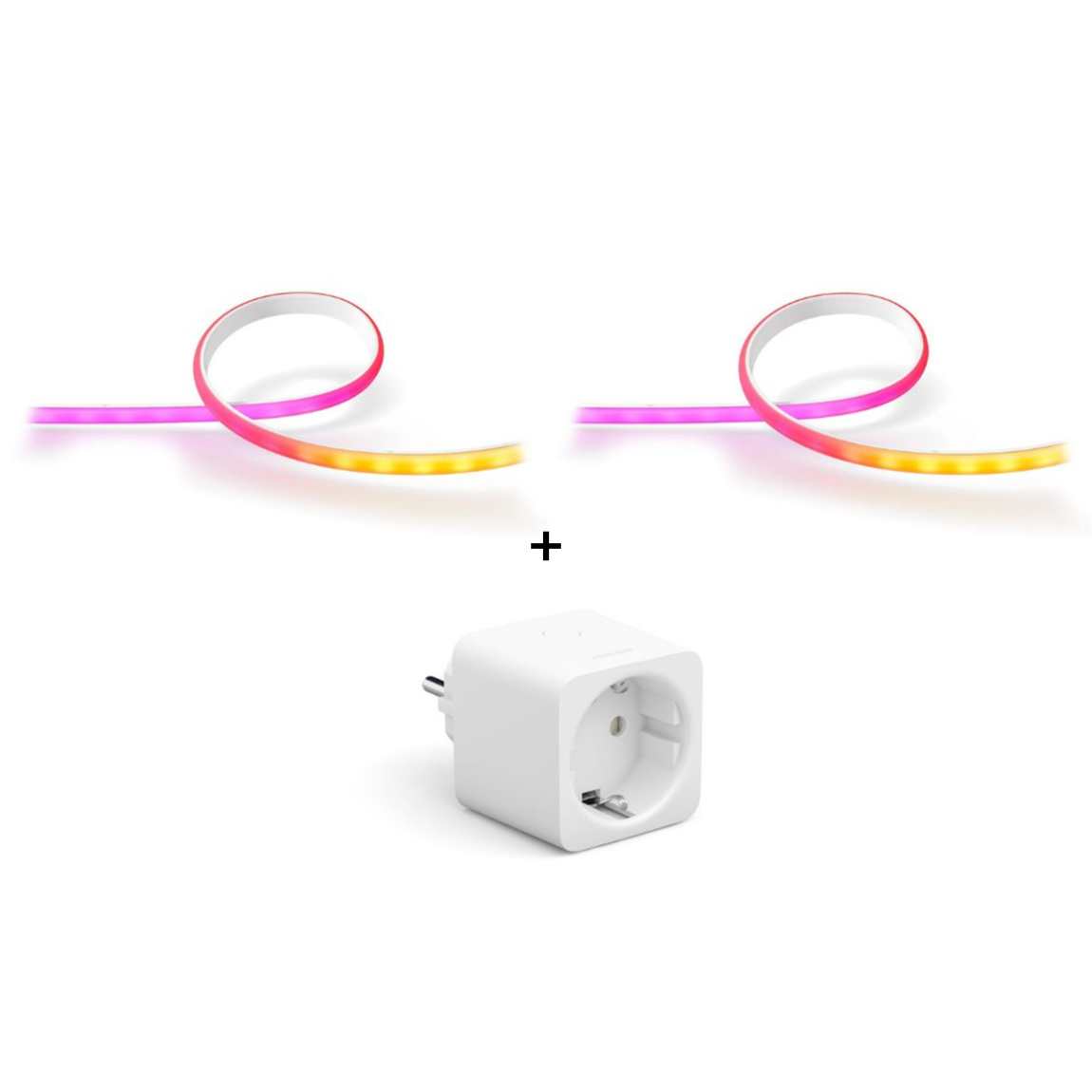Philips Hue Gradient Ambience Lightstrip + Erweiterung + Steckdose