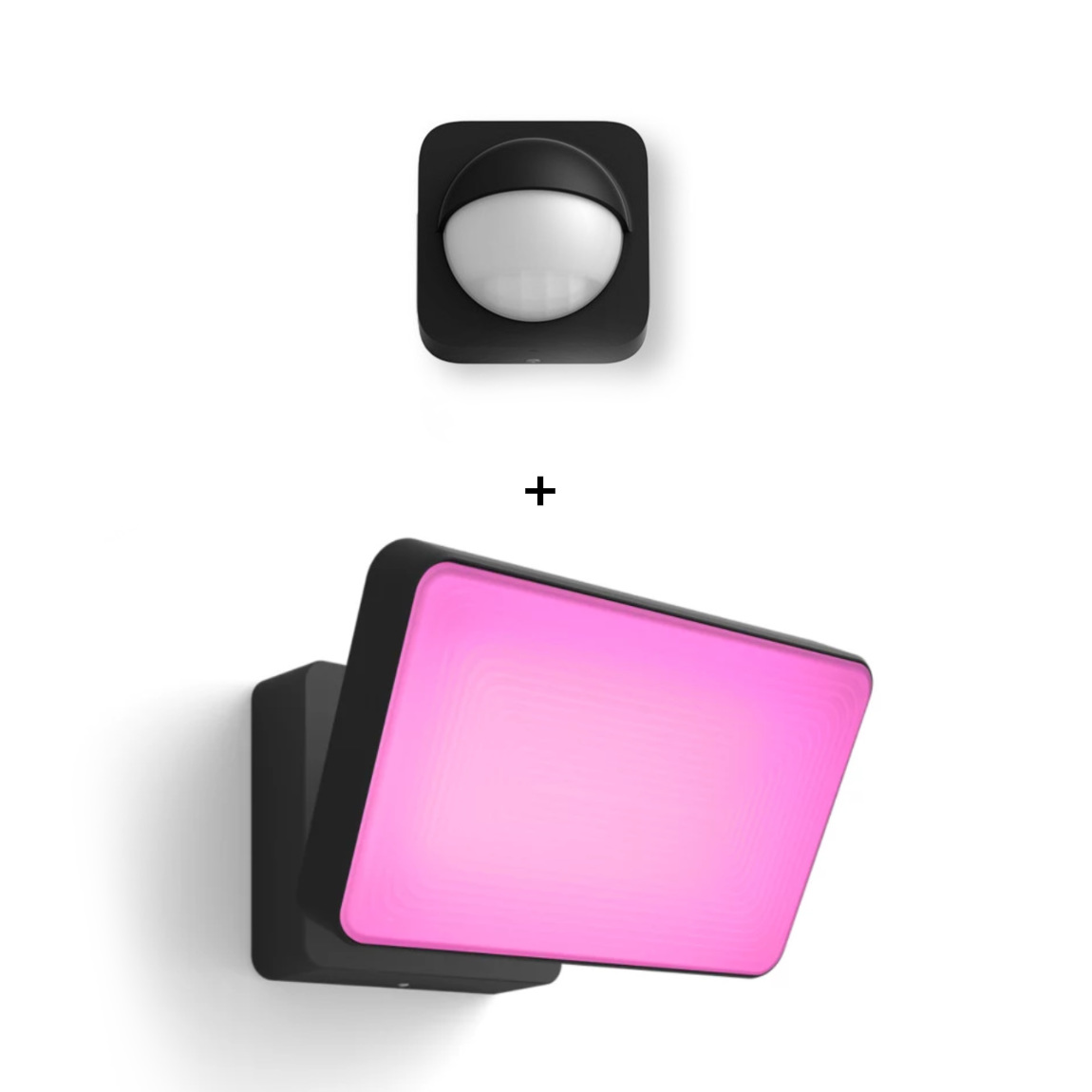 Philips Hue LED Flutlicht Discover + Philips Hue Outdoor Sensor