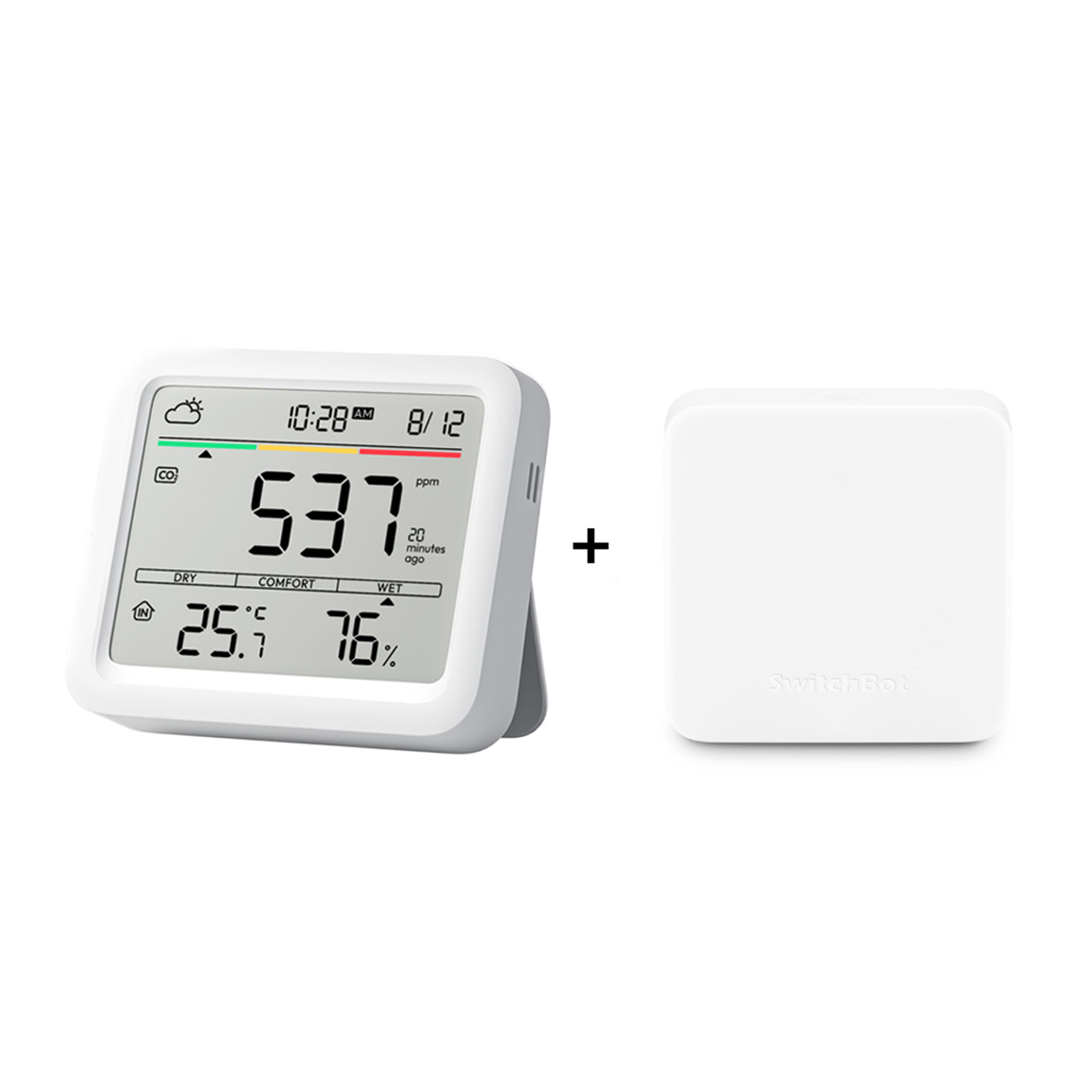 SwitchBot Meter Pro CO2 + Hub Mini