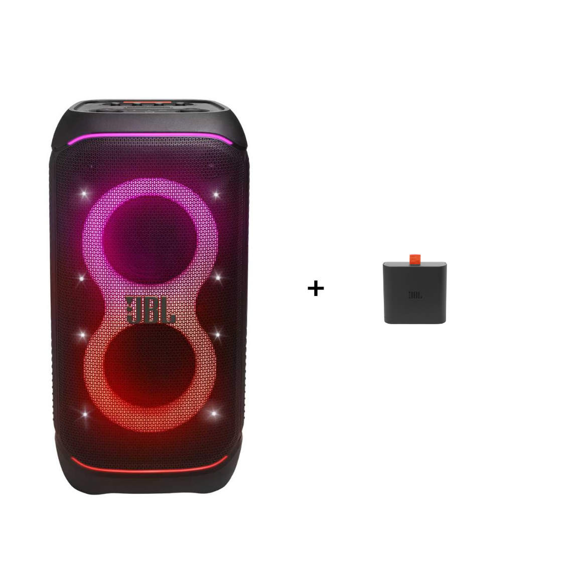 JBL PartyBox Stage 320 + Battery 400 - Ersatzakku (+GRATIS Hombli Lichterkette)