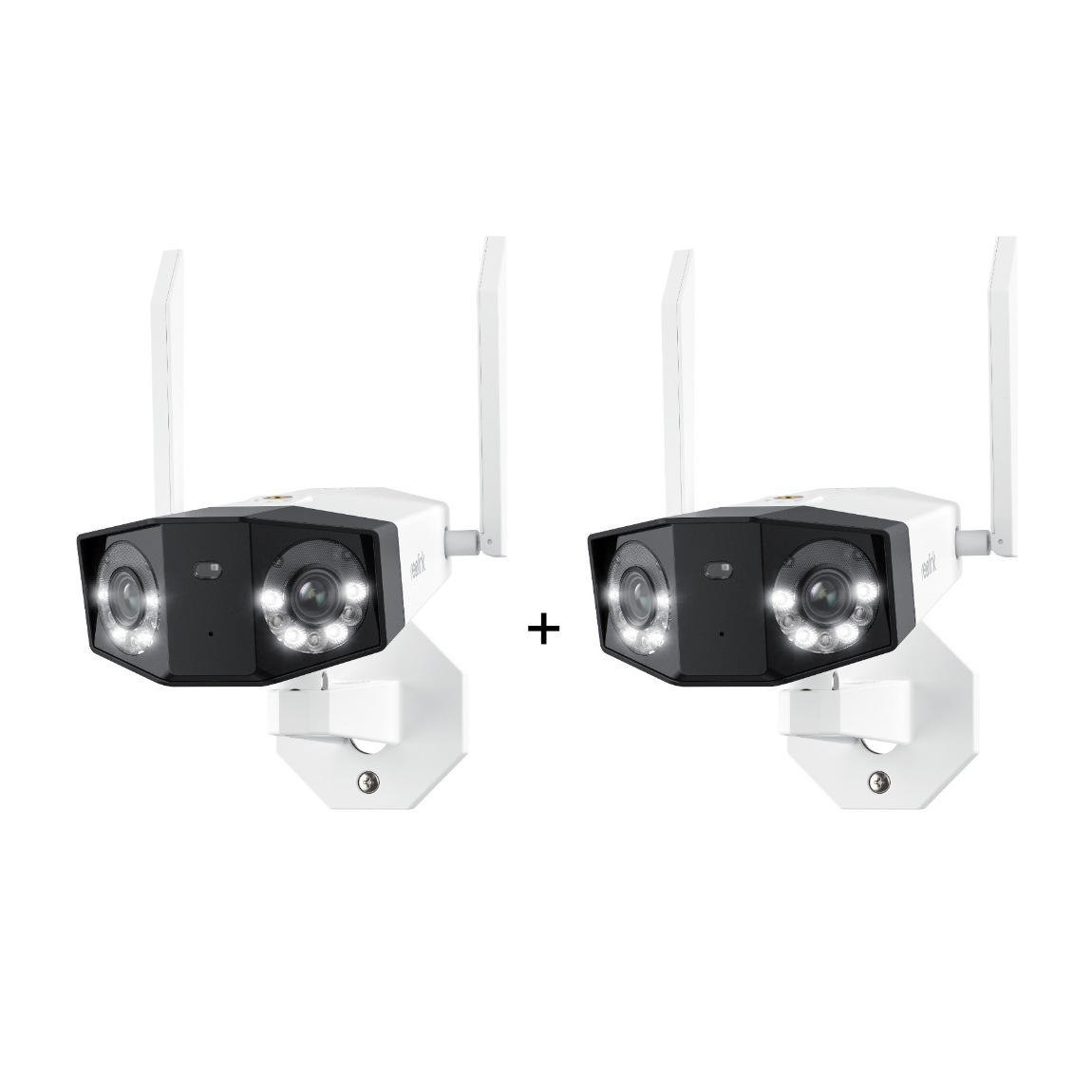 Reolink Duo Series W730 - WLAN Außenkamera mit Dual-Objektiv - 2er-Set